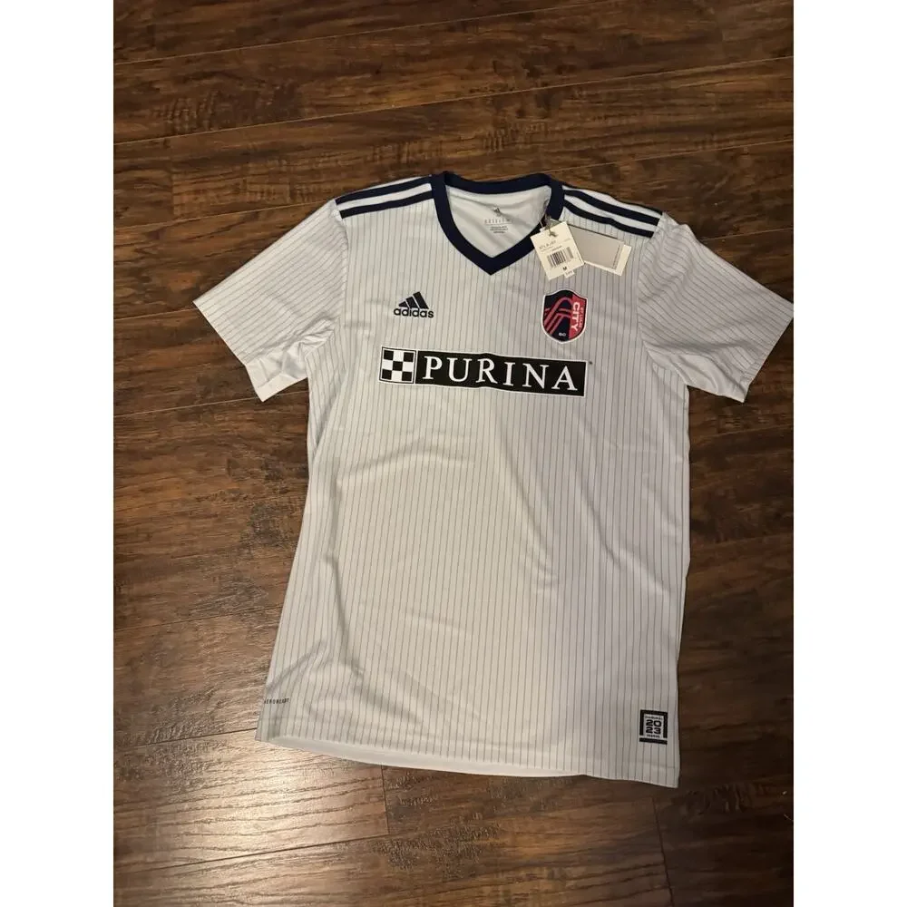 adidas MLS St. Louis City SC Men’s Away Stadium Jersey H47869 Sz M Soccer NWT